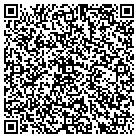 QR code with AAA Hydroseeding Service contacts