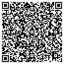 QR code with B & D Towing Recovery contacts