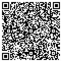 QR code with B & A Produce contacts