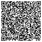 QR code with AAA Live Scan of Carlsbad contacts