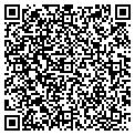 QR code with D & R Cycle contacts