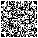 QR code with B & W Boarding contacts