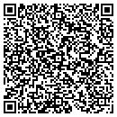 QR code with B and H Flooring contacts