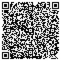 QR code with J & F Display Cases contacts