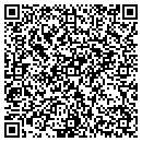 QR code with H & C Roustabout contacts