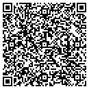 QR code with b&c land services contacts