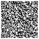 QR code with AAA Floor Scraping Inc contacts