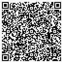 QR code with K V Tile CO contacts
