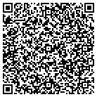 QR code with H & R Glass & Mirror contacts