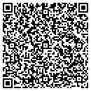 QR code with B & J Woodworking contacts