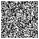 QR code with A A W S Inc contacts