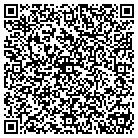 QR code with AAA Heating & Air Cond contacts