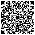 QR code with B.H.R. contacts