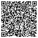 QR code with F & H Ribbon CO contacts