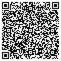 QR code with RCM contacts