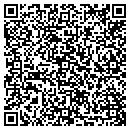 QR code with E & J Auto Sales contacts