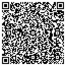 QR code with T Jas Studio contacts