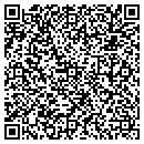 QR code with H & H Aviation contacts