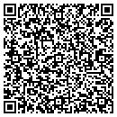 QR code with H J Cattle contacts