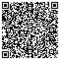 QR code with B & F Electronics contacts