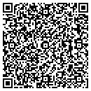 QR code with H&D  drywall contacts