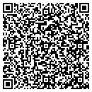 QR code with J W Pinnix contacts