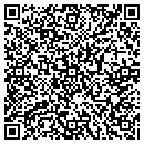 QR code with B Cross Ranch contacts
