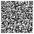 QR code with B & E contacts