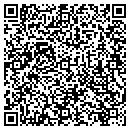 QR code with B & J Maintenance Inc contacts