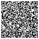 QR code with H H Cattle contacts