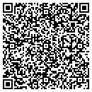 QR code with K And B Cattle contacts