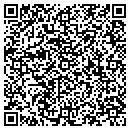QR code with P J G Inc contacts