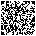 QR code with T & H contacts