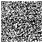 QR code with H W Cleaning Service contacts