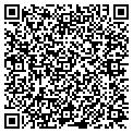 QR code with Akm Inc contacts