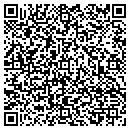 QR code with B & B Livestock Farm contacts