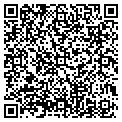 QR code with R & D Express contacts