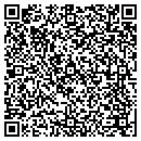 QR code with P  Feldman DDS contacts