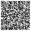 QR code with B & B Cleaning contacts