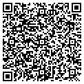 QR code with J & J Clearing contacts