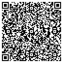 QR code with K & M Design contacts