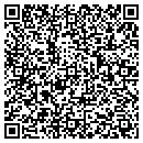 QR code with H S B Soft contacts