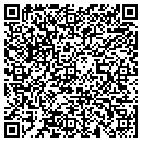 QR code with B & C Hedging contacts