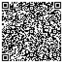QR code with 3 T's A Charm contacts