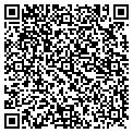 QR code with B & A Auto contacts