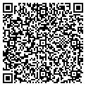 QR code with P & D contacts