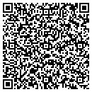 QR code with P & R Auto Sales contacts