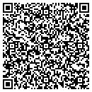 QR code with P & R Travel contacts