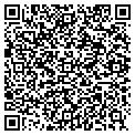 QR code with P P F Inc contacts