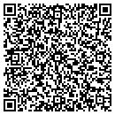 QR code with P B or M K Battery contacts